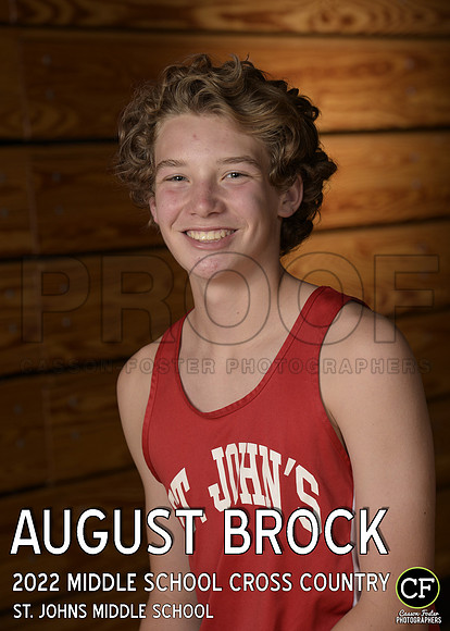 StJohnsMiddleTeams2223 Middle School Cross Country Brock August_ Team5x7 _ Individual2(1)