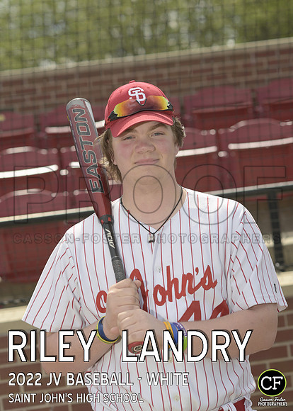 STJSprTeams2122 JV Baseball - White Landry Riley _ Team5x7 _ Individual2(1)