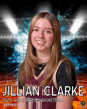 SH WINTER TEAMS 2425 GIRLS VARSITY BASKETBALL Clarke Jillian_ Team8x10 _ Individual 8x10(1)
