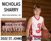 Middle School Basketball - Red Sharry Nicholas_ Team8x10 _ Sportsmate3(1)