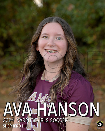 SH Fall Teams 2425 Varsity Girls Soccer Hanson Ava_ Team8x10 _ Individual 8x10(1)
