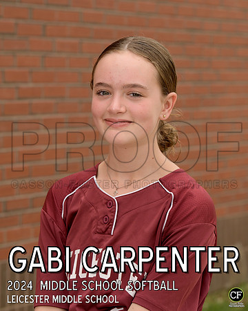 LMS Spring Teams 24 Middle School Softball Carpenter Gabi_ Team8x10 _ Individual 8x10(1)