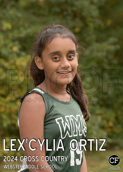 WMS Fall Teams 24 WEB Cross Country Ortiz Lex'Cylia_ Team5x7 _ Individual2(1)