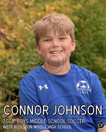 WBFallTeams24 WEB Boys Middle School Soccer Johnson Connor_ Team8x10 _ Individual 8x10(1)