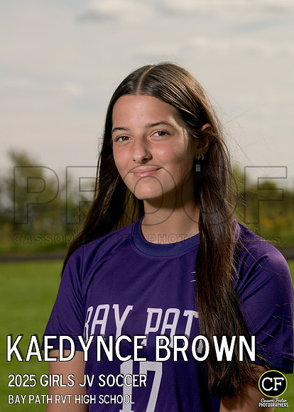 BPFallTeams25 Girls JV Soccer Brown Kaedynce_ Team5x7 _ Individual2(1)