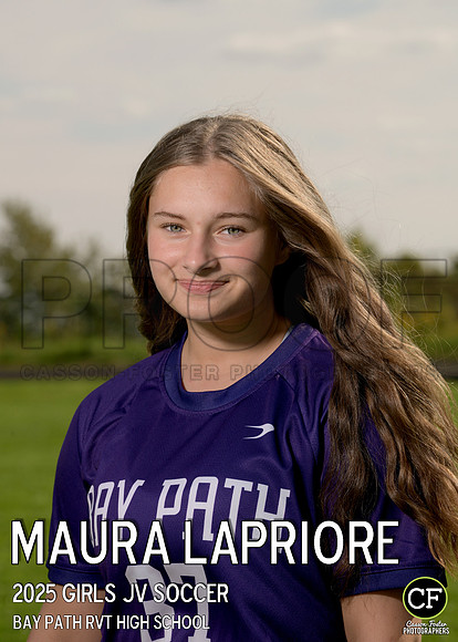 BPFallTeams25 Girls JV Soccer Lapriore Maura_ Team5x7 _ Individual2(1)
