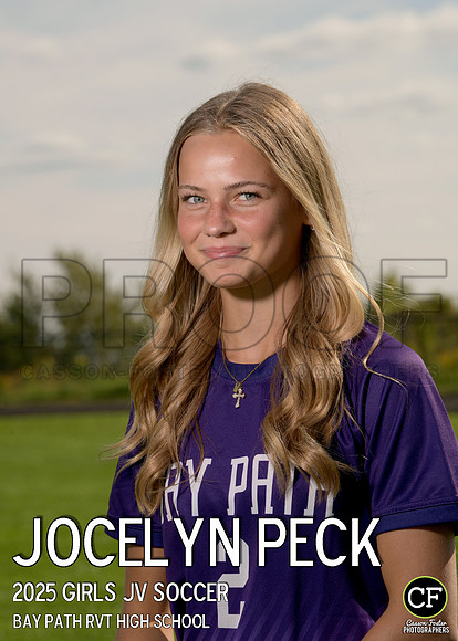 BPFallTeams25 Girls JV Soccer Peck Jocelyn_ Team5x7 _ Individual2(1)