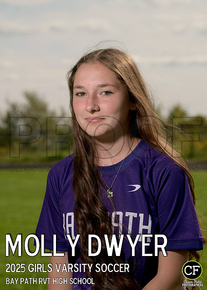 BPFallTeams25 Girls Varsity Soccer Dwyer Molly_ Team5x7 _ Individual2(1)