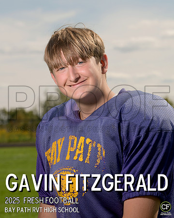 BPFallTeams25 Fresh Football Fitzgerald Gavin_ Team8x10 _ Individual 8x10(1)