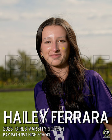 BPFallTeams25 Girls Varsity Soccer Ferrara Hailey_ Team8x10 _ Individual 8x10(1)