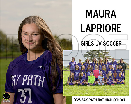 BPFallTeams25 Girls JV Soccer Lapriore Maura_ Team8x10 _ Sportsmate4(1)