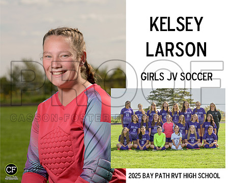 BPFallTeams25 Girls JV Soccer Larson Kelsey_ Team8x10 _ Sportsmate4(1)