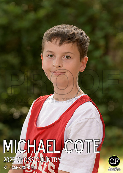 StJamesFall25 Cross Country Cote Michael_ Team5x7 _ Individual2(1)