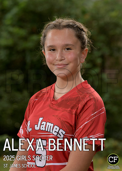StJamesFall25 Girls Soccer Bennett Alexa_ Team5x7 _ Individual2(1)