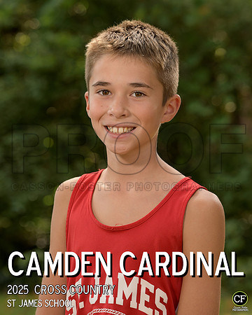 StJamesFall25 Cross Country Cardinal Camden_ Team8x10 _ Individual 8x10(1)