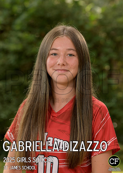 StJamesFall25 Girls Soccer DiZazzo Gabriella_ Team5x7 _ Individual2(1)