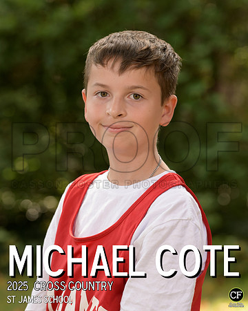 StJamesFall25 Cross Country Cote Michael_ Team8x10 _ Individual 8x10(1)
