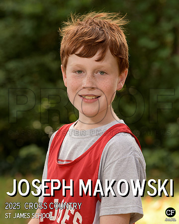 StJamesFall25 Cross Country Makowski Joseph_ Team8x10 _ Individual 8x10(1)