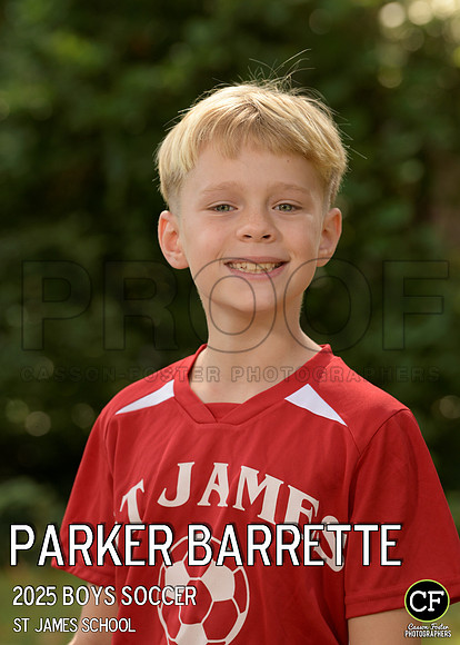 StJamesFall25 Boys Soccer Barrette Parker_ Team5x7 _ Individual2(1)