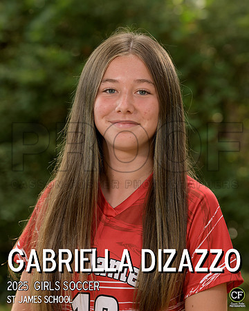 StJamesFall25 Girls Soccer DiZazzo Gabriella_ Team8x10 _ Individual 8x10(1)