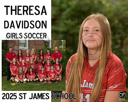 StJamesFall25 Girls Soccer Davidson Theresa_ Team8x10 _ Sportsmate2(1)