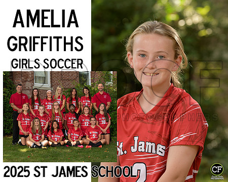StJamesFall25 Girls Soccer Griffiths Amelia_ Team8x10 _ Sportsmate2(1)