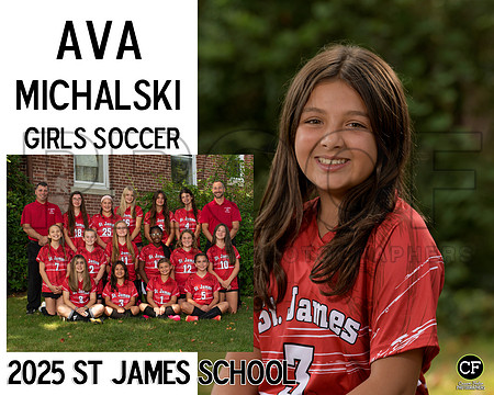 StJamesFall25 Girls Soccer Michalski Ava_ Team8x10 _ Sportsmate2(1)