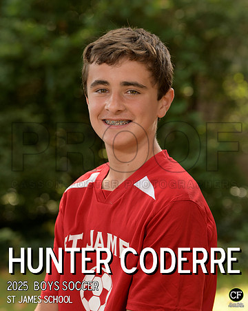 StJamesFall25 Boys Soccer Coderre Hunter_ Team8x10 _ Individual 8x10(1)