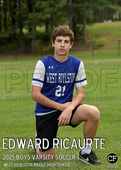 WB FALL TEAMS 25 Boys Varsity Soccer Ricaurte Edward_ Team5x7 _ Individual2(1)