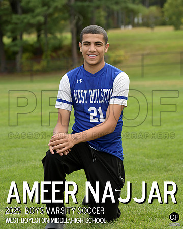 WB FALL TEAMS 25 Boys Varsity Soccer Najjar Ameer_ Team8x10 _ Individual 8x10(1)