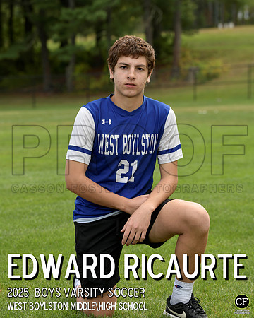 WB FALL TEAMS 25 Boys Varsity Soccer Ricaurte Edward_ Team8x10 _ Individual 8x10(1)