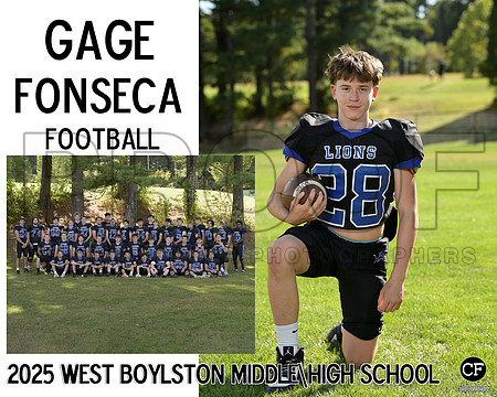WB FALL TEAMS 25 Football Fonseca Gage_ Team8x10 _ Sportsmate2(1)