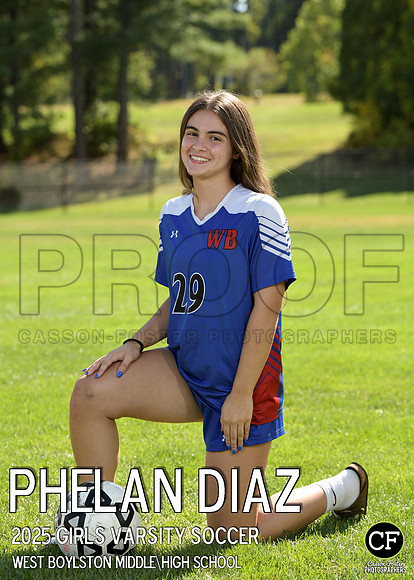 WB FALL TEAMS 25 Girls Varsity Soccer Diaz Phelan_ Team5x7 _ Individual2(1)