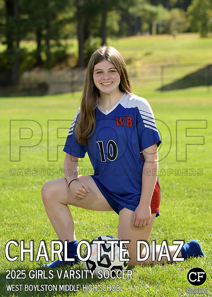 WB FALL TEAMS 25 Girls Varsity Soccer Diaz Charlotte_ Team5x7 _ Individual2(1)