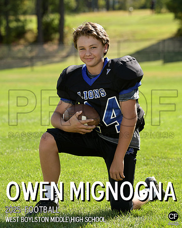 WB FALL TEAMS 25 Football Mignogna Owen_ Team8x10 _ Individual 8x10(1)