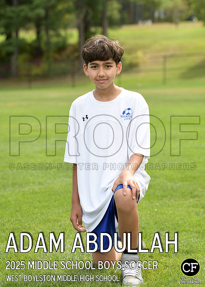 WB FALL TEAMS 25 Middle School Boys Soccer Abdullah Adam_ Team5x7 _ Individual2(1)