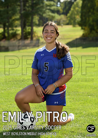 WB FALL TEAMS 25 Girls Varsity Soccer Pitro Emily_ Team5x7 _ Individual2(1)