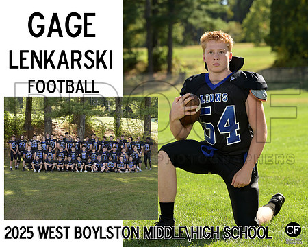 WB FALL TEAMS 25 Football Lenkarski Gage_ Team8x10 _ Sportsmate2(1)