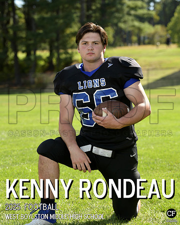 WB FALL TEAMS 25 Football Rondeau Kenny_ Team8x10 _ Individual 8x10(1)