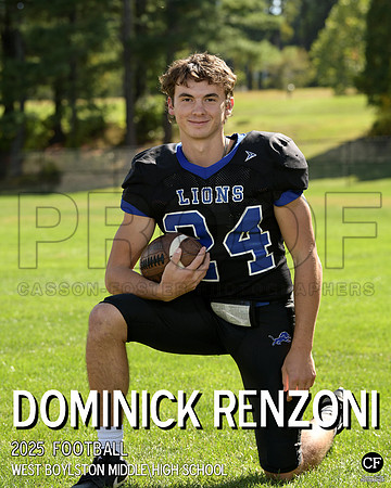 WB FALL TEAMS 25 Football Renzoni Dominick_ Team8x10 _ Individual 8x10(1)