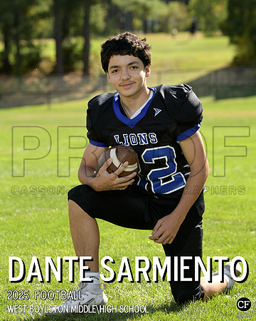 WB FALL TEAMS 25 Football Sarmiento Dante_ Team8x10 _ Individual 8x10(1)