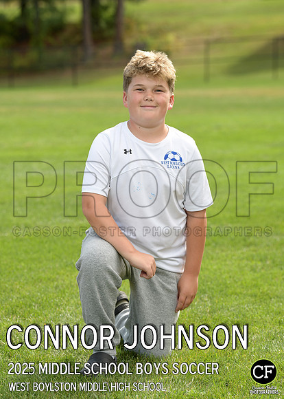WB FALL TEAMS 25 Middle School Boys Soccer Johnson Connor_ Team5x7 _ Individual2(1)