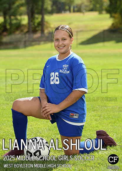 WB FALL TEAMS 25 Middle School Girls Soccer Alshloul Lianna_ Team5x7 _ Individual2(1)