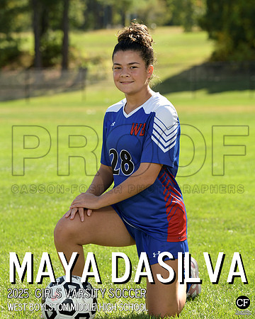 WB FALL TEAMS 25 Girls Varsity Soccer Dasilva Maya_ Team8x10 _ Individual 8x10(1)
