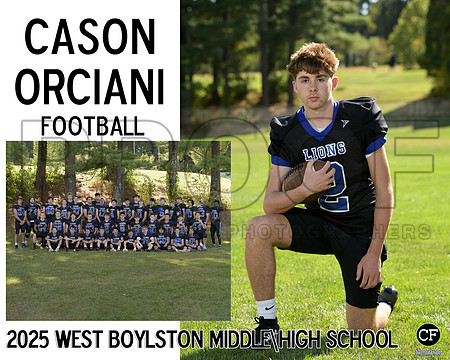 WB FALL TEAMS 25 Football Orciani Cason_ Team8x10 _ Sportsmate2(1)