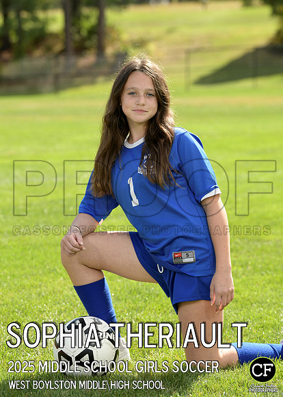 WB FALL TEAMS 25 Middle School Girls Soccer Theriault Sophia_ Team5x7 _ Individual2(1)