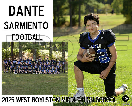 WB FALL TEAMS 25 Football Sarmiento Dante_ Team8x10 _ Sportsmate2(1)