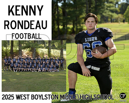 WB FALL TEAMS 25 Football Rondeau Kenny_ Team8x10 _ Sportsmate2(1)