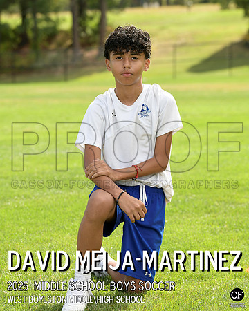 WB FALL TEAMS 25 Middle School Boys Soccer Meija-Martinez David_ Team8x10 _ Individual 8x10(1)