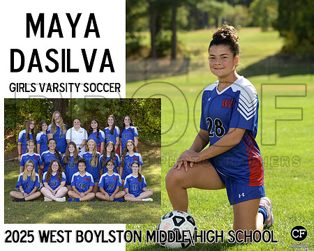 WB FALL TEAMS 25 Girls Varsity Soccer Dasilva Maya_ Team8x10 _ Sportsmate2(1)